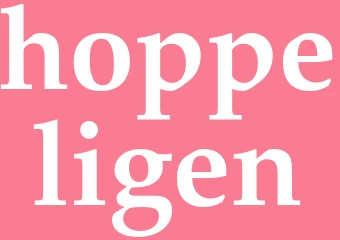 Synonym hoppeligen