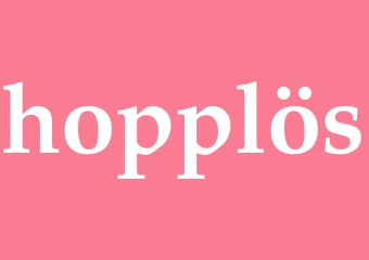Synonym hopplös