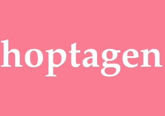 Synonym hoptagen