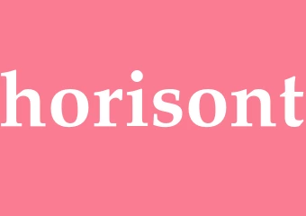 Synonym horisont