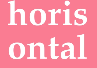 Synonym horisontal