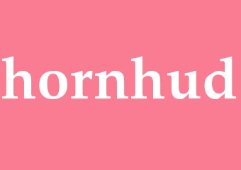 Synonym hornhud