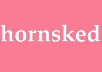 Synonym hornsked