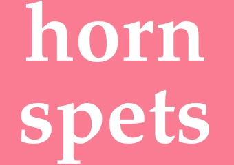 Synonym hornspets
