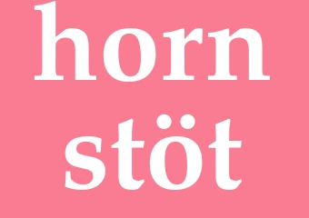 Synonym hornstöt