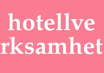 Synonym hotellverksamhet