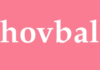 Synonym hovbal