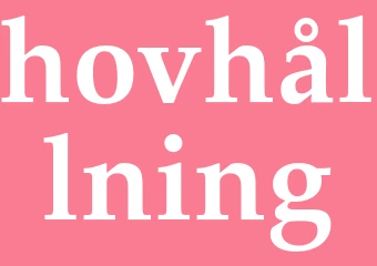 Synonym hovhållning