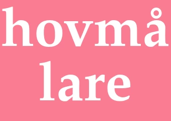 Synonym hovmålare