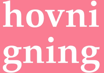 Synonym hovnigning