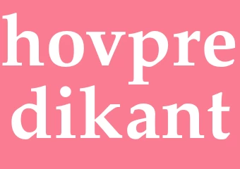 Synonym hovpredikant