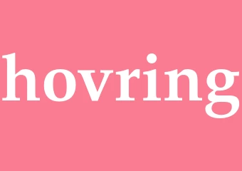 Synonym hovring