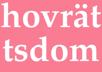 Synonym hovrättsdom