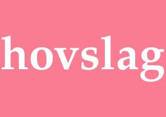 Synonym hovslag