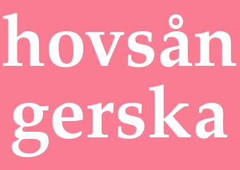 Synonym hovsångerska