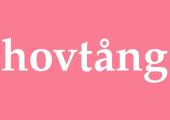 Synonym hovtång