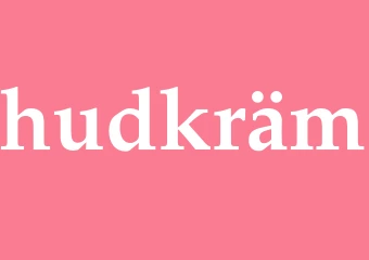 Synonym hudkräm