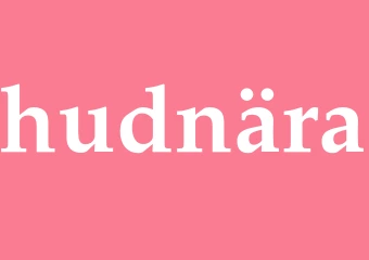 Synonym hudnära