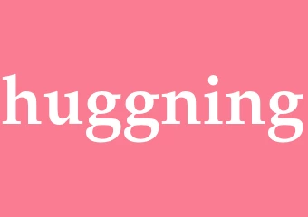 Synonym huggning