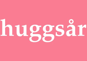 Synonym huggsår