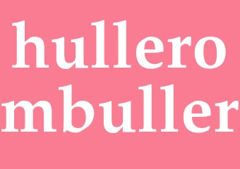 Synonym hullerombuller