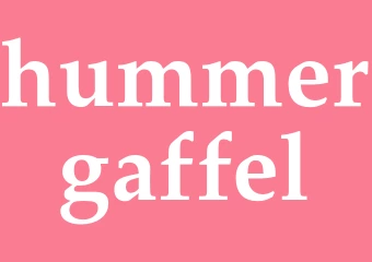 Synonym hummergaffel
