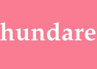 Synonym hundare