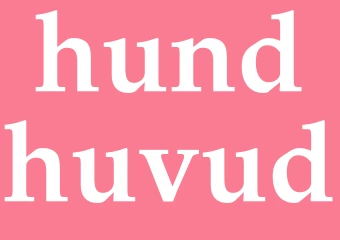 Synonym hundhuvud