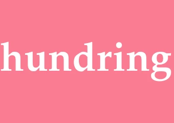 Synonym hundring