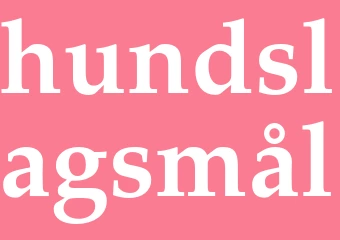 Synonym hundslagsmål
