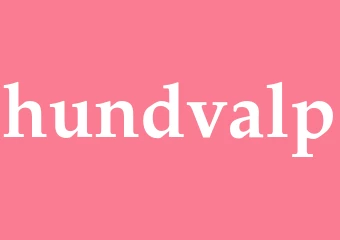 Synonym hundvalp