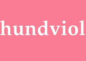 Synonym hundviol