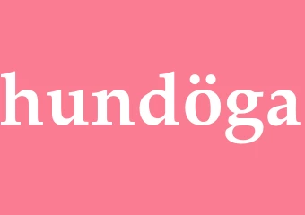 Synonym hundöga