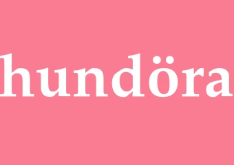 Synonym hundöra