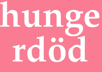 Synonym hungerdöd