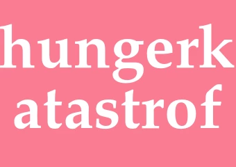 Synonym hungerkatastrof