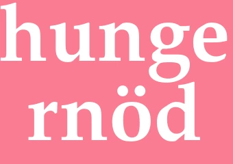 Synonym hungernöd