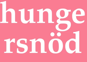 Synonym hungersnöd
