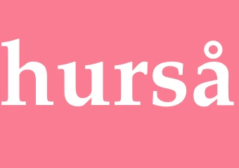 Synonym hurså