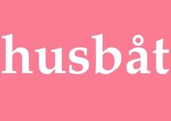 Synonym husbåt