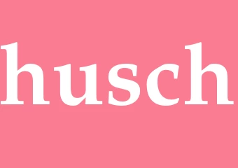 Synonym husch