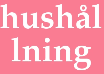 Synonym hushållning