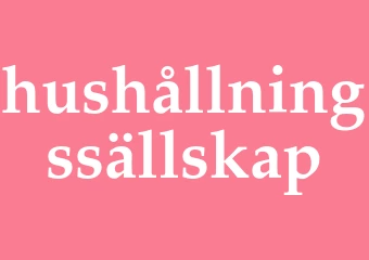 Synonym hushållningssällskap