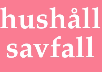 Synonym hushållsavfall