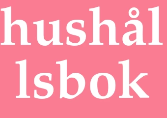 Synonym hushållsbok