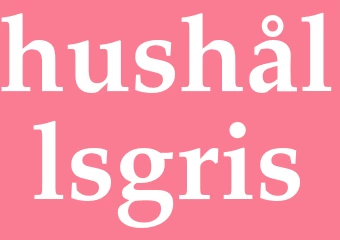 Synonym hushållsgris