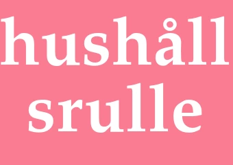 Synonym hushållsrulle
