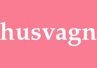 Synonym husvagn