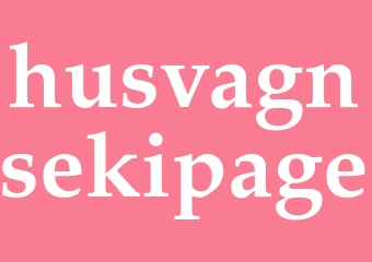 Synonym husvagnsekipage