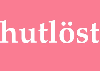 Synonym hutlöst